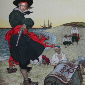 “There were like, six people who were all dressed to the nines in their pirate garb.”