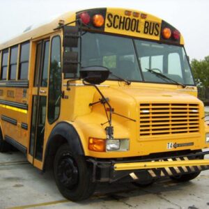 “He turned around, and he vomited all over the bus floor.”