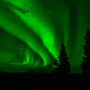 “I got to see the aurora borealis outside.”