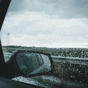 “I hydroplaned for the first time in my whole life.”