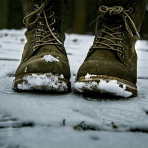 “I had a secret weapon. Boots.”