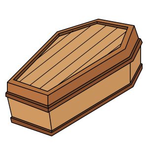 “There was a picture of a man laying in a casket”