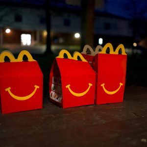 “My parents told me that McDonald’s would turn my heart blue.”