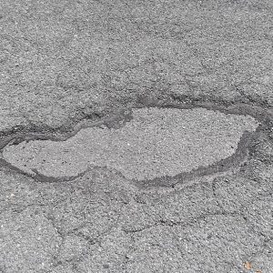 “My sister is really terrified of potholes.”